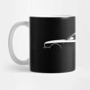 Jaguar XJ (X300) Silhouette Mug